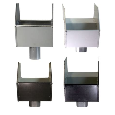 b and s sheet metal|b&b sheet metal scuppers.